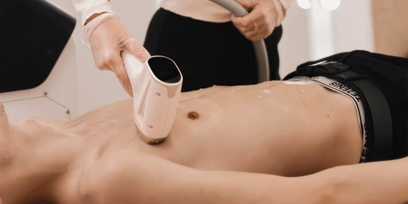 Laserová epilace pro muže: podpaží, hrudník, nohy, břicho i intimní partie