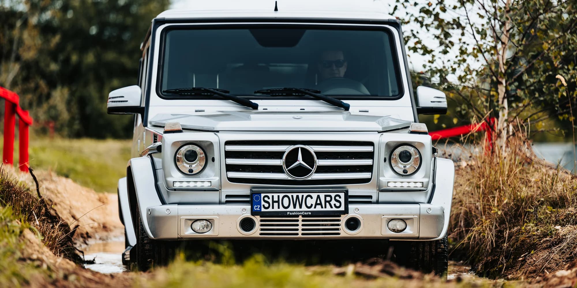 Brutální jízda s Mercedes Benz G na off-road polygonu Autodromu Most