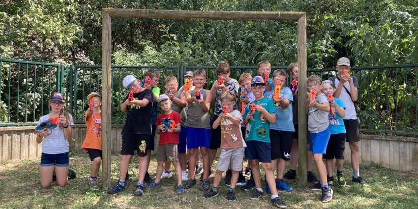 Příměstský Nerf tábor pro děti od 6 do 13 let: pohyb i zábava, vč. dohledu zkušeného instruktora