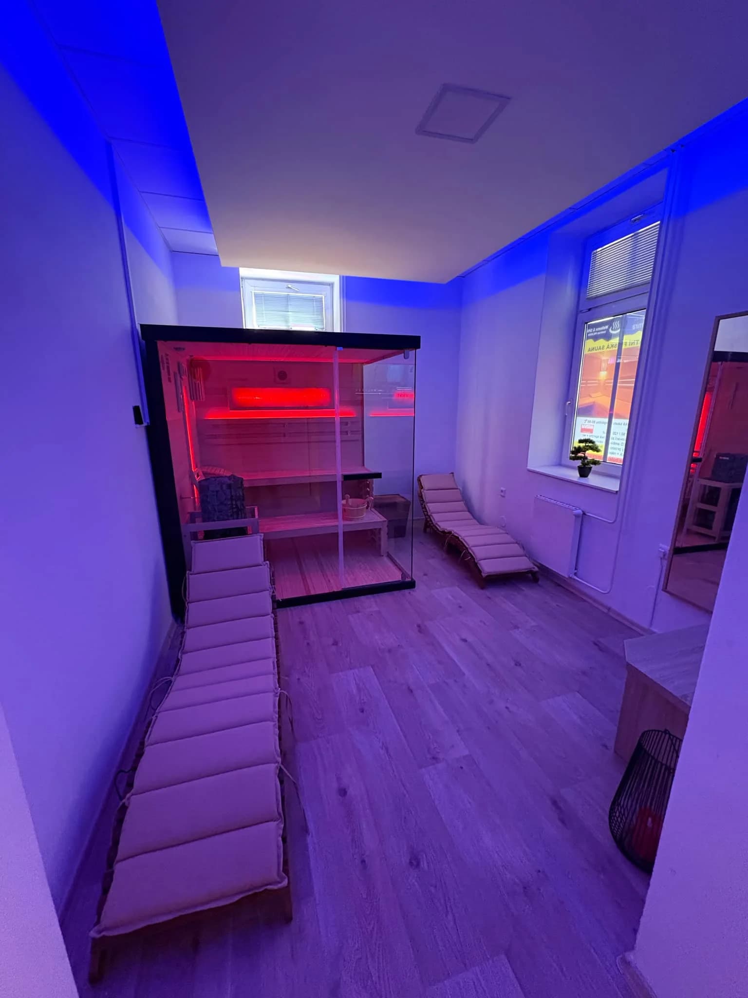 Privátní Finská sauna pro 2 osoby: 90 nebo 120 minut