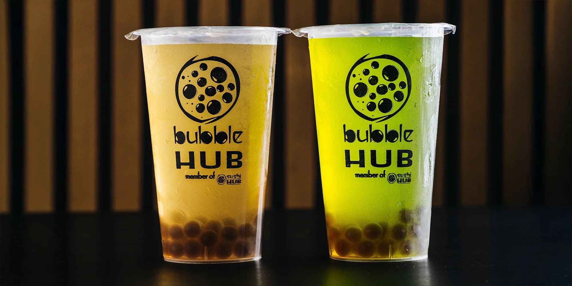 Sushidog a bubble tea na odnos s sebou pro 1 i 2 osoby: s lososem, trhaným masem nebo krevetami
