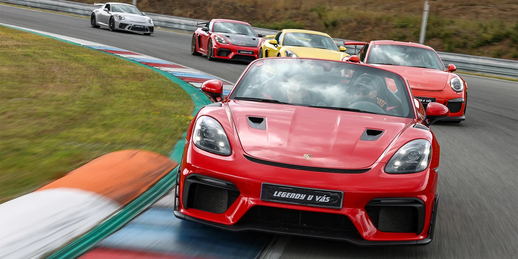 Adrenalin na závodním okruhu v Porsche Spyder RS: Most, Brno, Vysoké Mýto či Sosnová