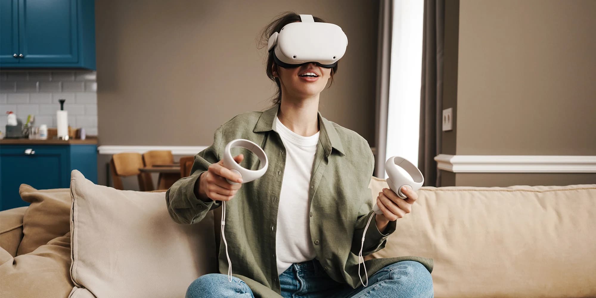 Zapůjčení 1–4 nejnovějších setů virtuální reality Meta Quest 3