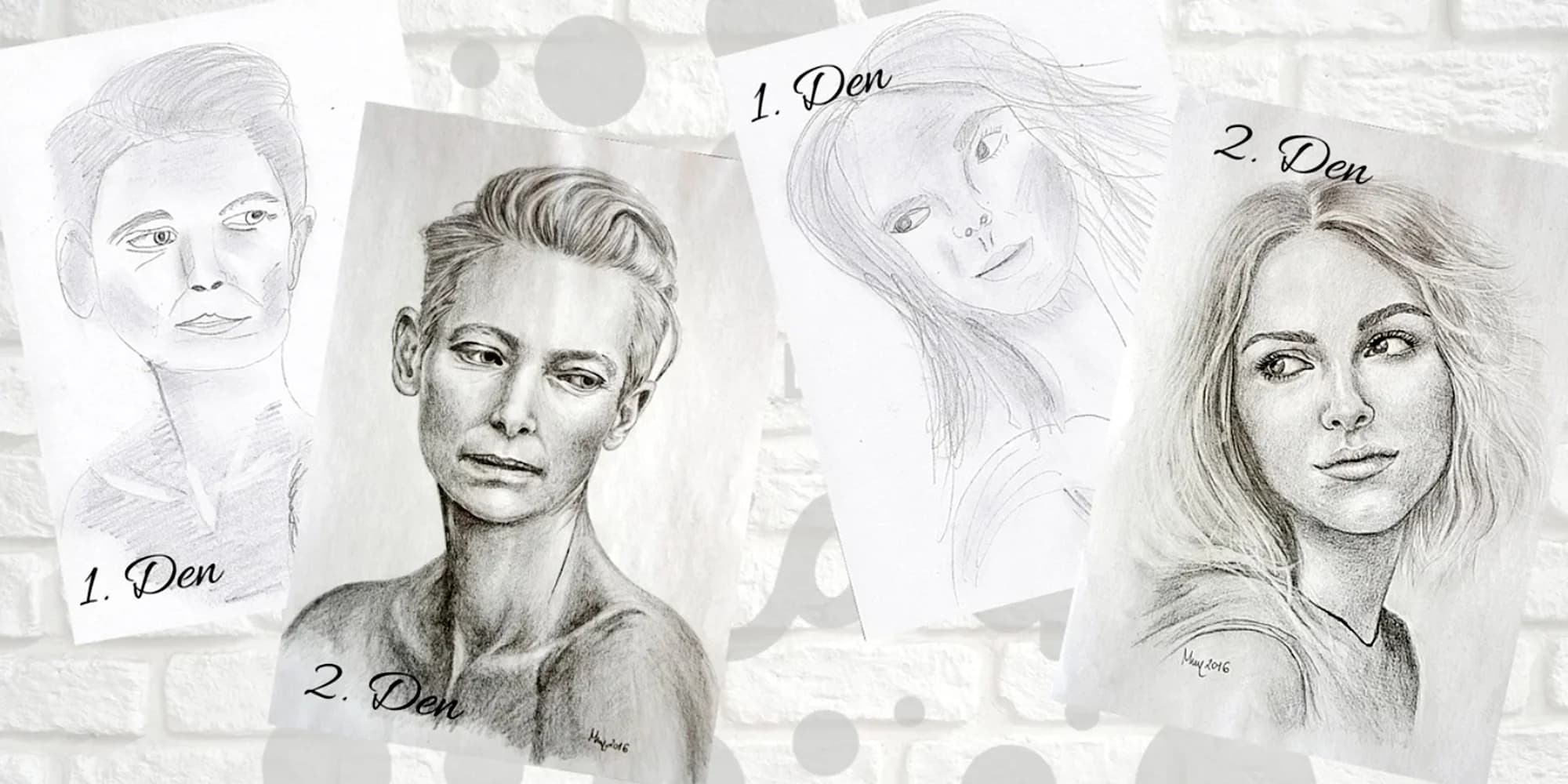 Víkendový kurz kreslení pravou mozkovou hemisférou