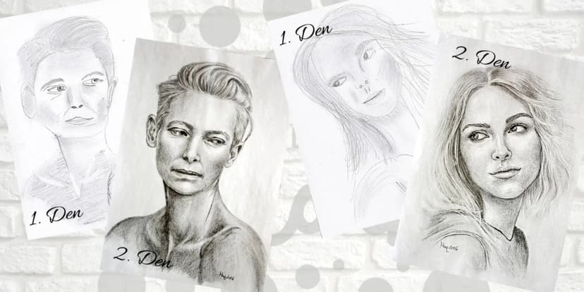 Víkendový kurz kreslení pravou mozkovou hemisférou