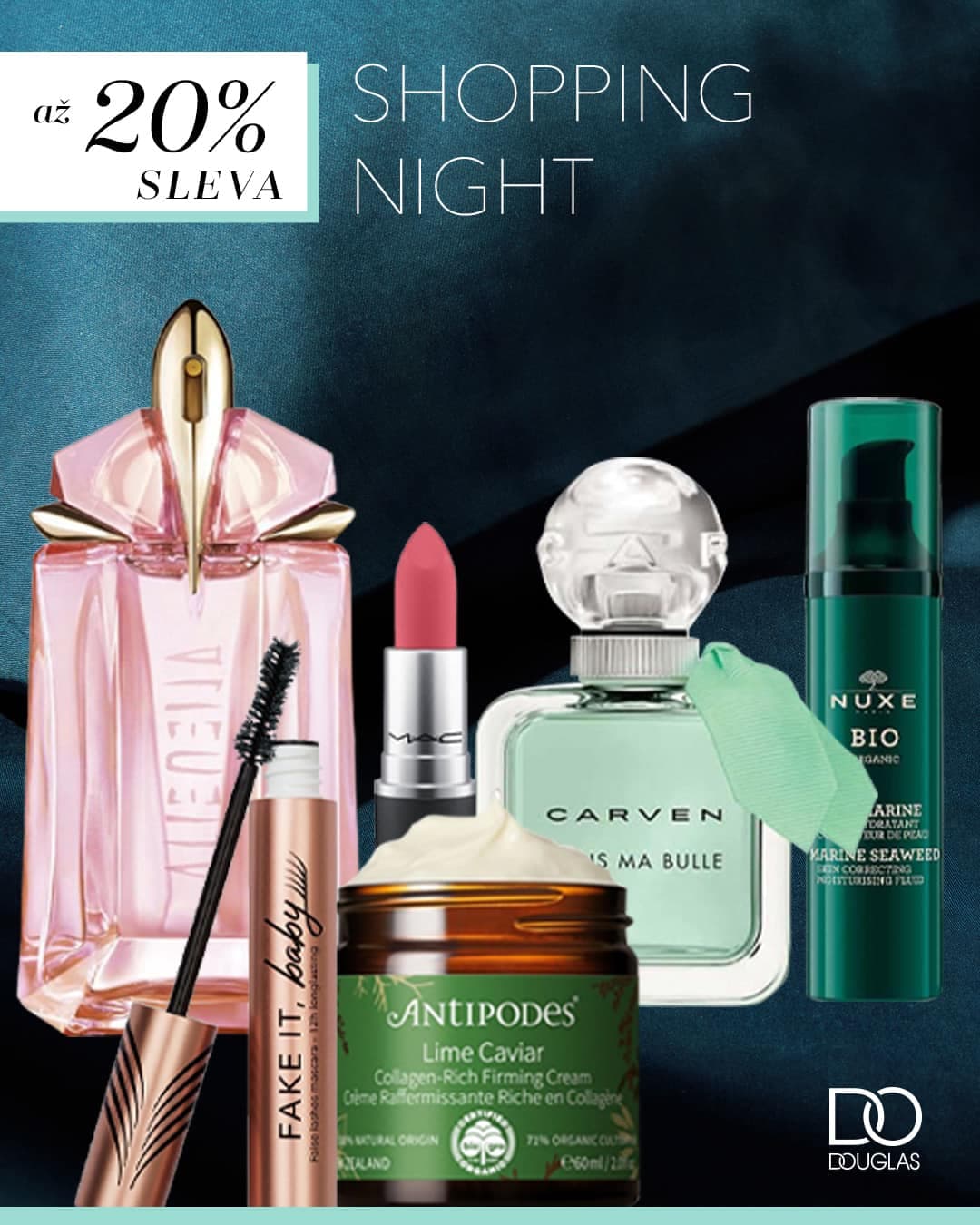 Douglas.cz - slevový kód -20% na nákup nad 300