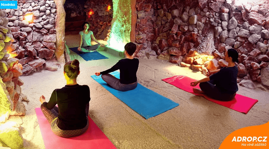 Jóga a meditace v solné jeskyni, Praha: Relaxace pro tělo i duši