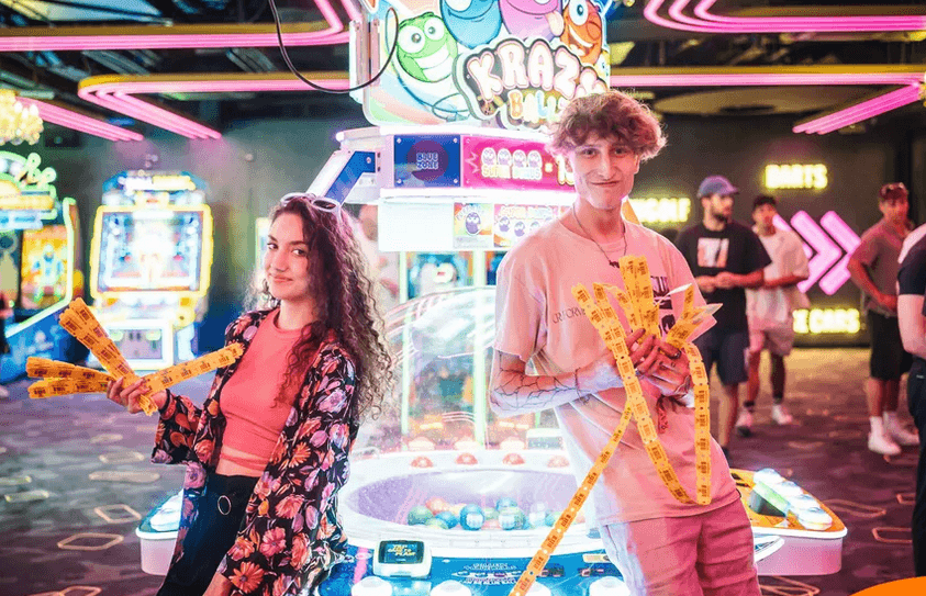 Vstup do zábavního centra LEVELS 