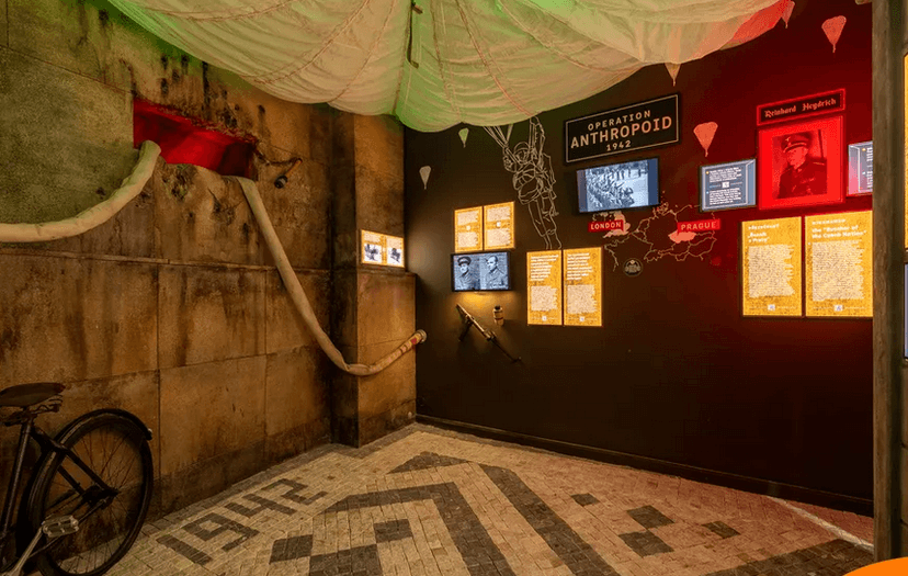 Vstup do interaktivního muzea Story of Prague