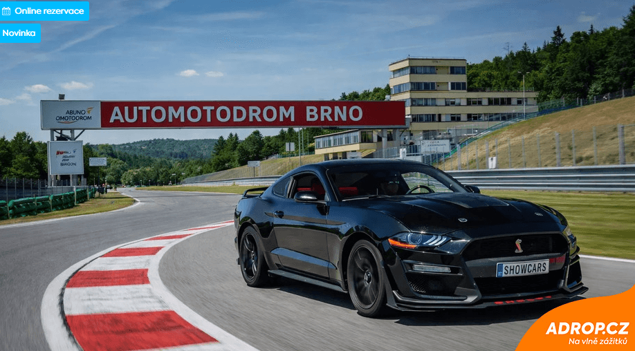 Jízda ve Ford Mustang GT 5.0 V8 na Masarykově okruhu