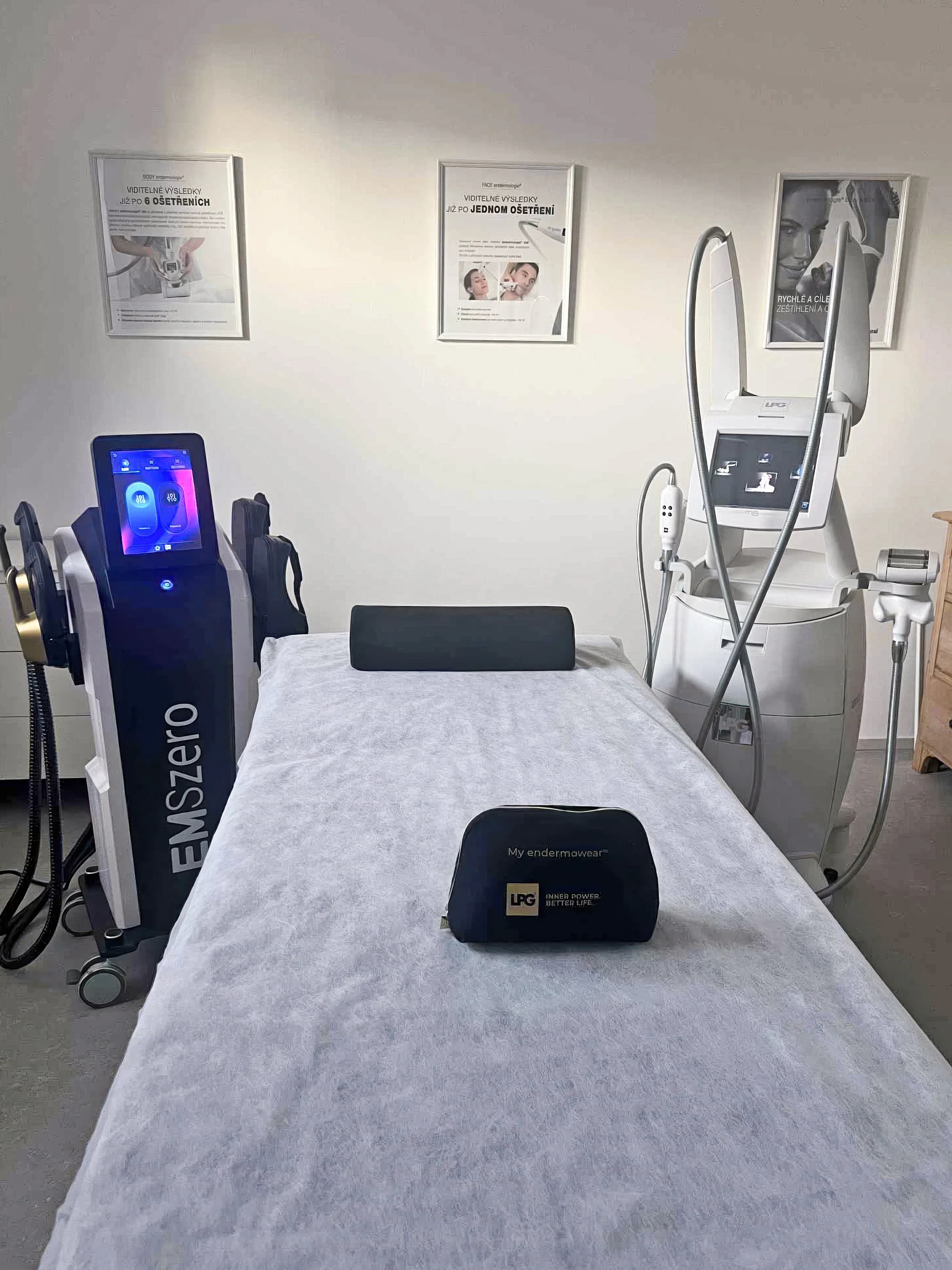 EMS Zero: zpevnění těla a redukce tuku, ošetření až 4 partií současně