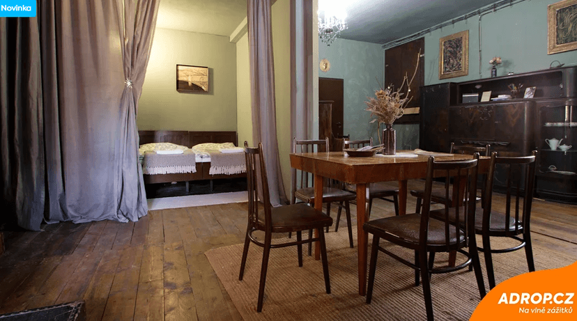 Ubytování v historickém mlýně Horní Hamr s vědomostní hrou