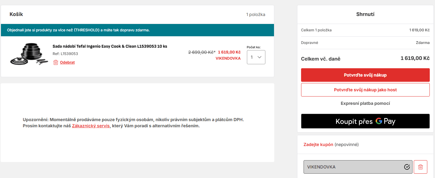 10 dílná sada Tefal Ingenio Easy Cook, ne indukce