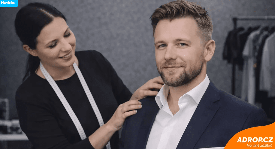 Pánská proměna vzhledu s masáží a stylingem 