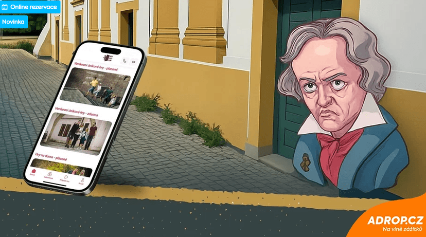 Venkovní úniková hra v Lednici: Tajemství zednářovy opery