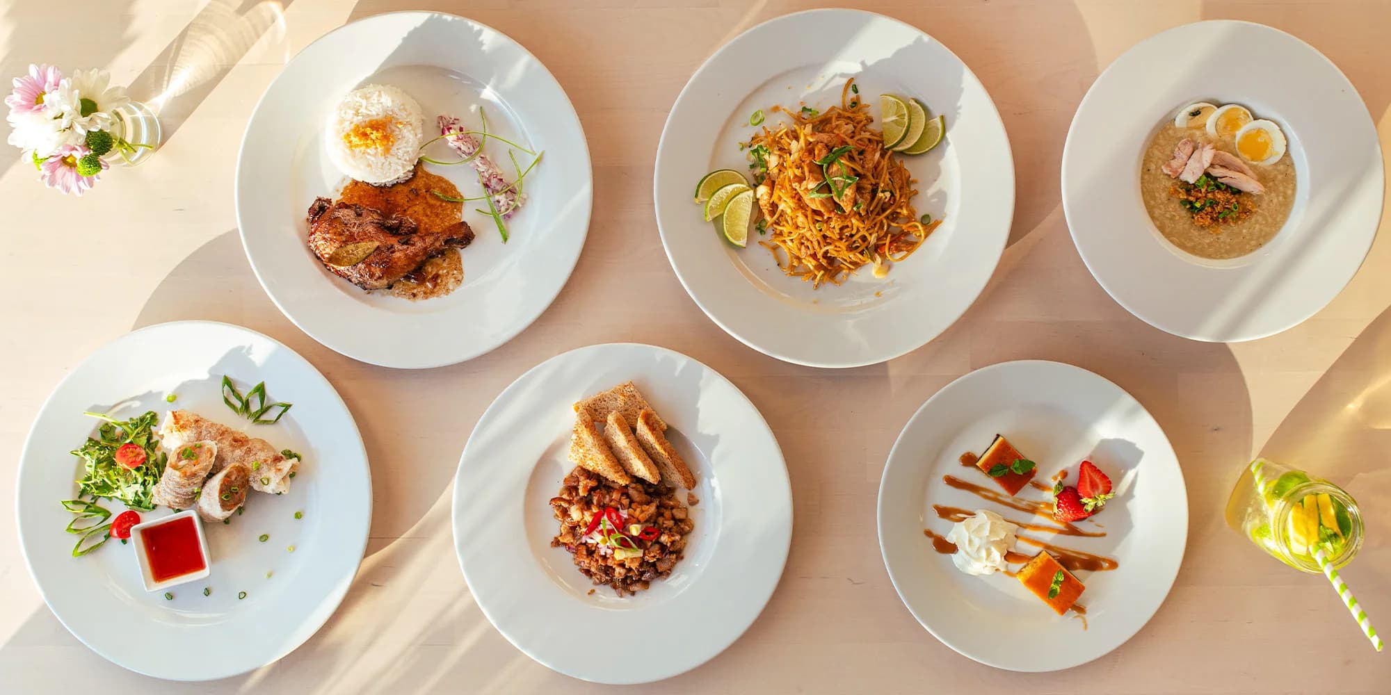 Cesta světem filipínských chutí: 6chodové degustační menu pro 2 osoby