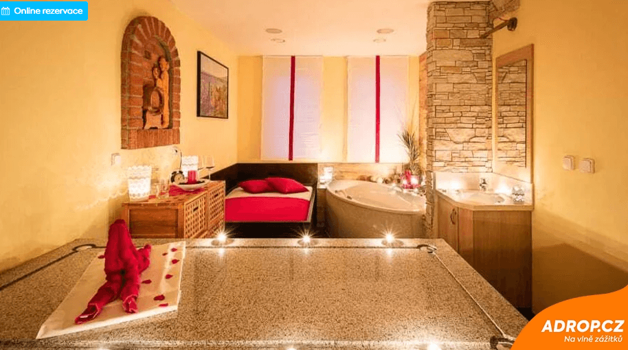 Pobytový balíček hotelu Wine Wellness Hotel Amande: Jsem romantik