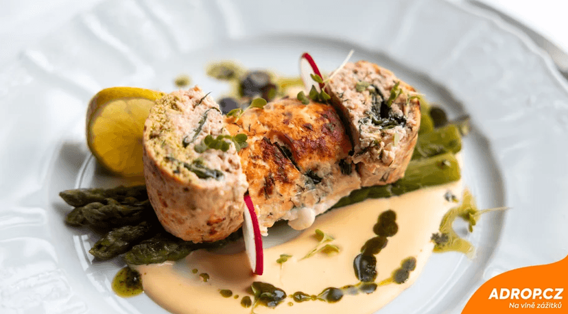 4chodové degustační menu v restauraci Zlatý Kohout