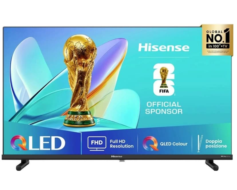 FHD QLED Smart TV, Atmos, 81 cm, Hisense