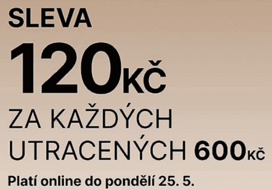CCC - sleva 120 Kč z každých 600 korun