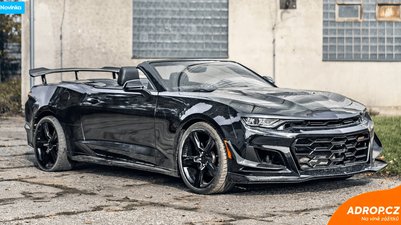 Jízda v Chevroletu Camaro 2020 6.2 SS Cabrio