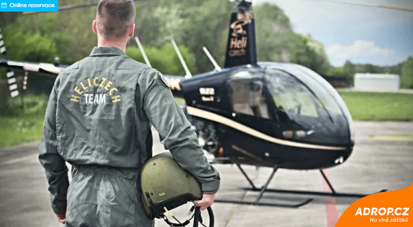 Pilotem vrtulníku R22 na zkoušku