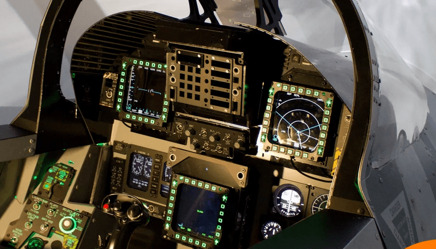 Letecký simulátor stíhačky F/A-18 Hornet