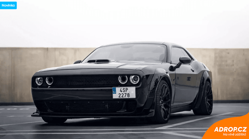 Jízda vozem Dodge Challenger 2015 Shaker