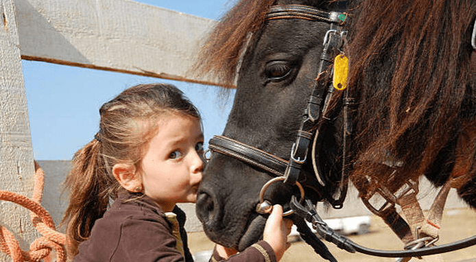 Jízda na pony pro děti na Ranči FALADA 