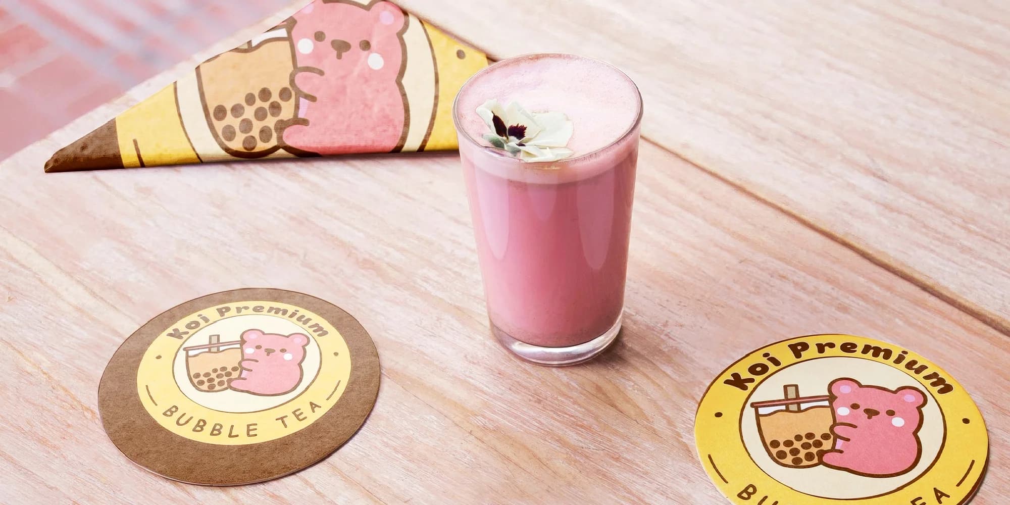 Bubble tea (500 či 700 ml) s toppingem a Bánh mì bageta pro jednoho