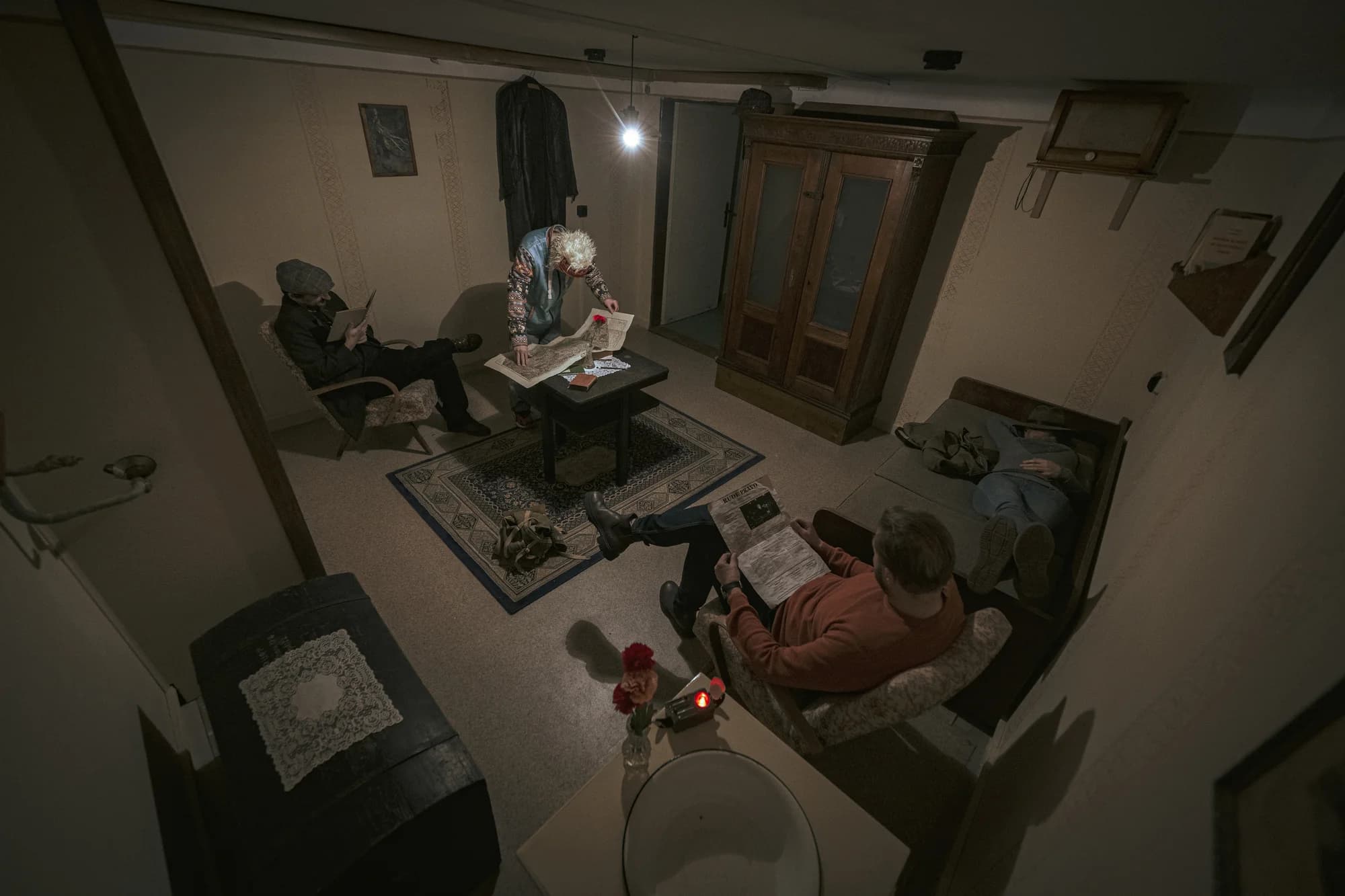 Historická úniková hra Operace útěk od Paměti národa pro 1⁠–⁠4 hráče