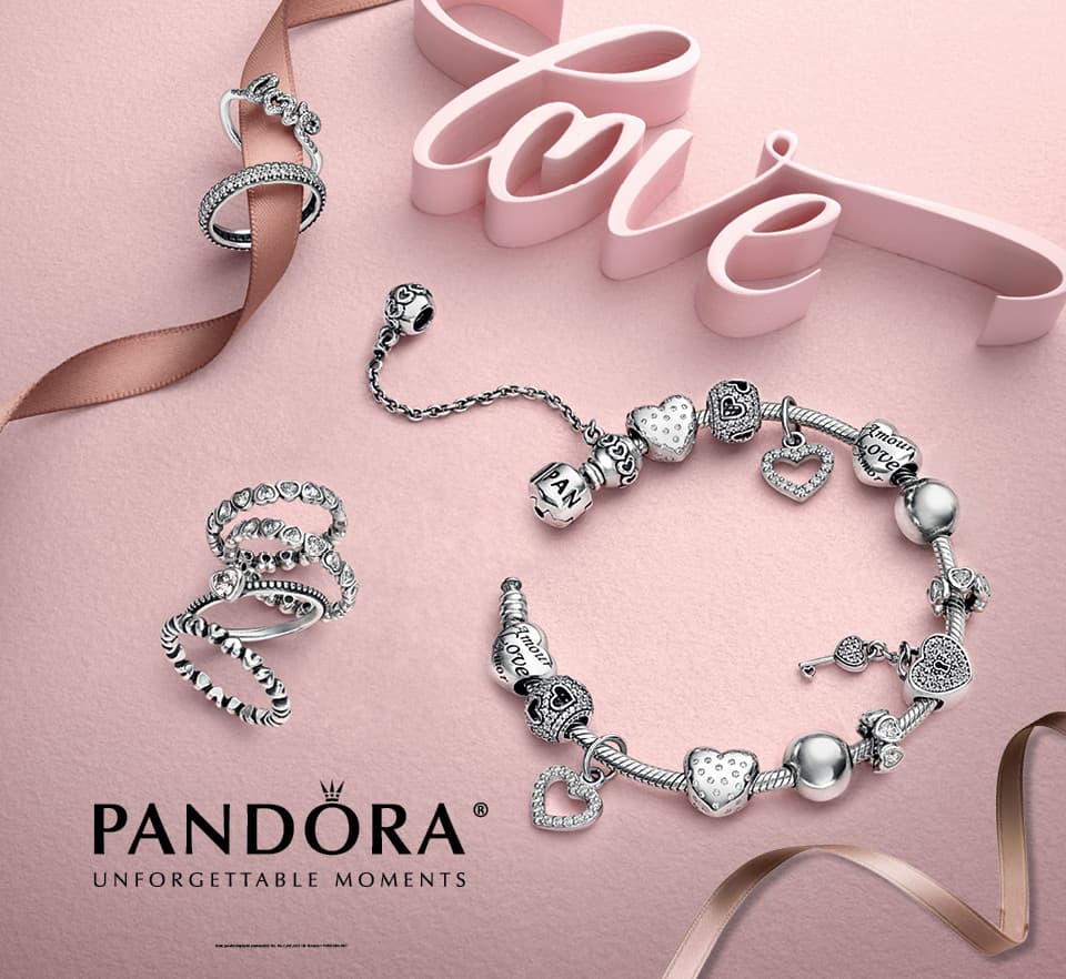 Pandora - sleva až 70% na vybrané produkty