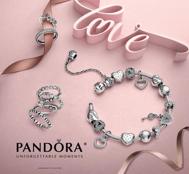 Pandora - sleva až 70% na vybrané produkty