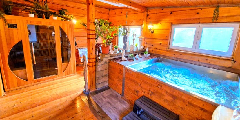 Relax i romantika na ranči Bučiska: 2–4 hodiny v privátním wellness i masáž a občerstvení