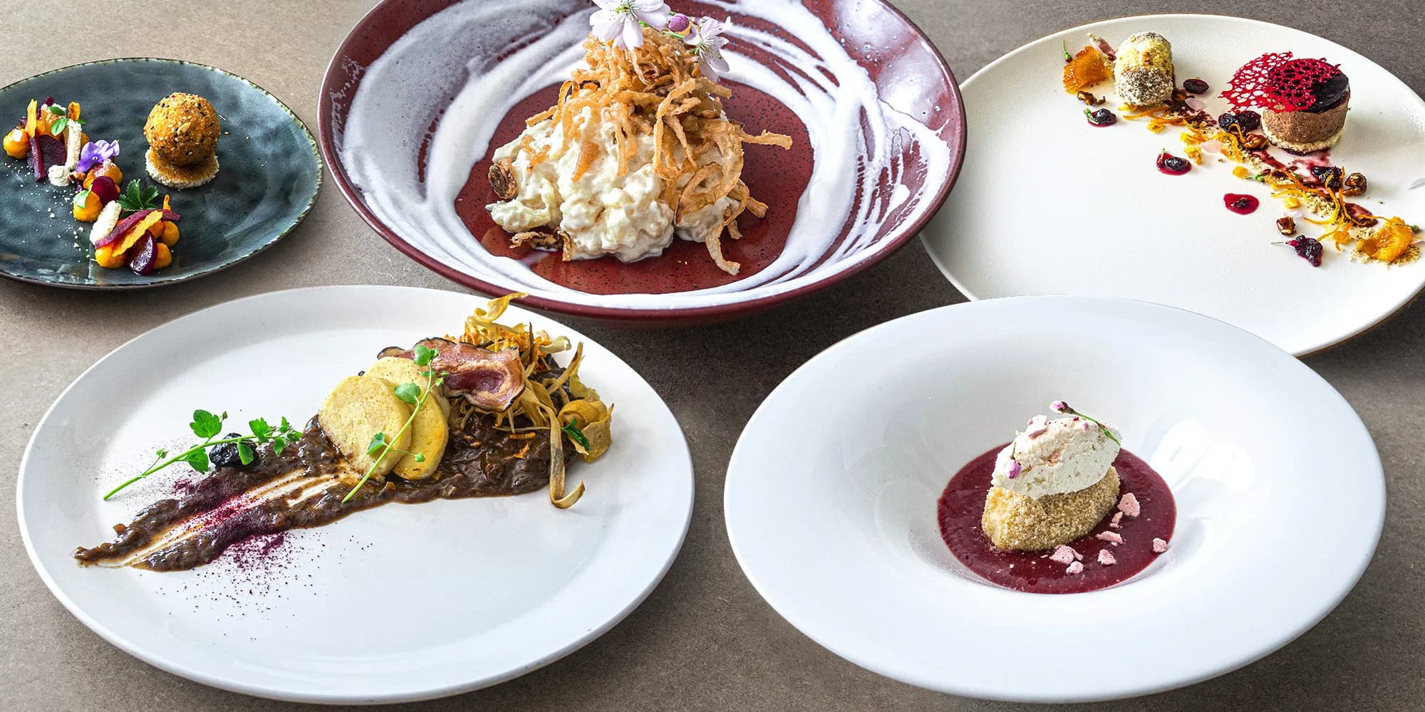 Gastrozážitek: šestichodové degustační menu s aperitivem i vinným párováním pro dva