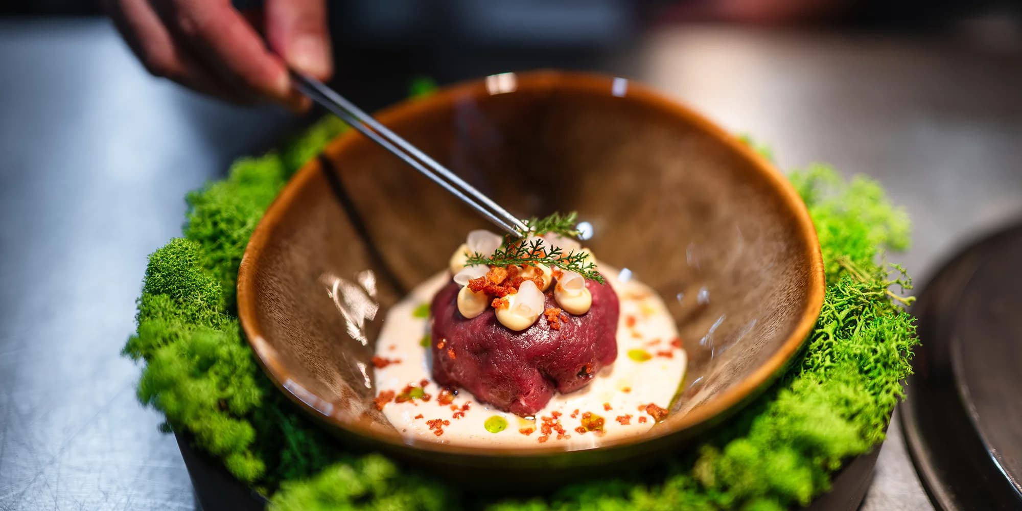 Otevřené vouchery do francouzské restaurace La Vié: 1000 či 2000 Kč na celé menu včetně nápojů