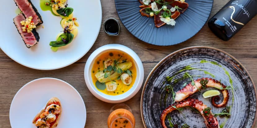 Otevřené vouchery do francouzské restaurace La Vié: 1000 či 2000 Kč na celé menu včetně nápojů