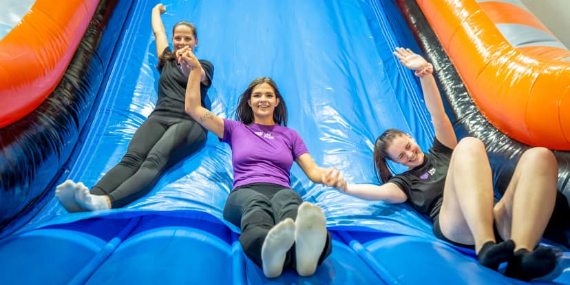 Vstup pro děti do největšího a nejmodernějšího trampolínového parku na Moravě