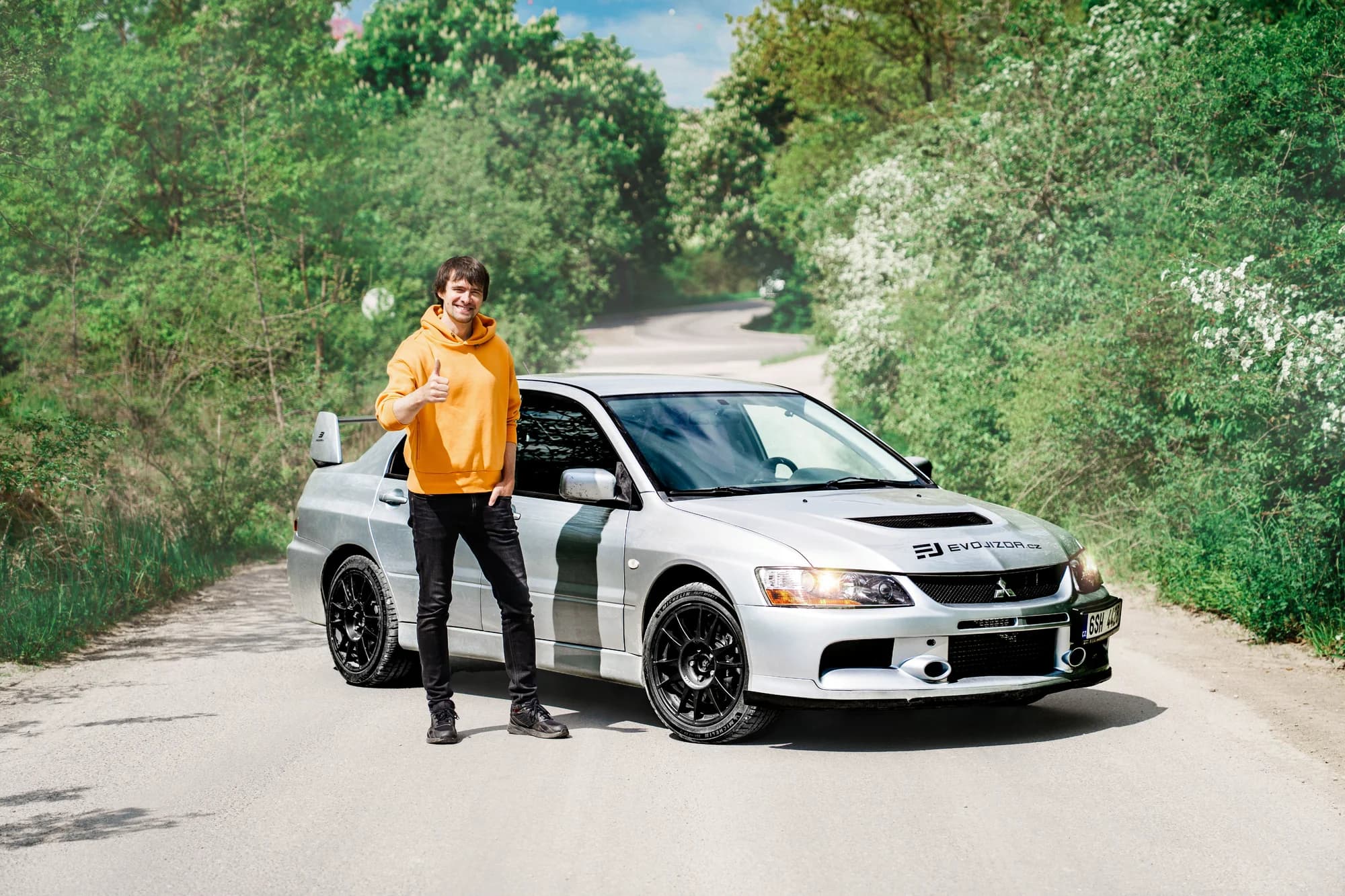Ostrá jízda s rally jezdcem v Mitsubishi Lancer EVO IX: 15-60 min. řízení či spolujízdy