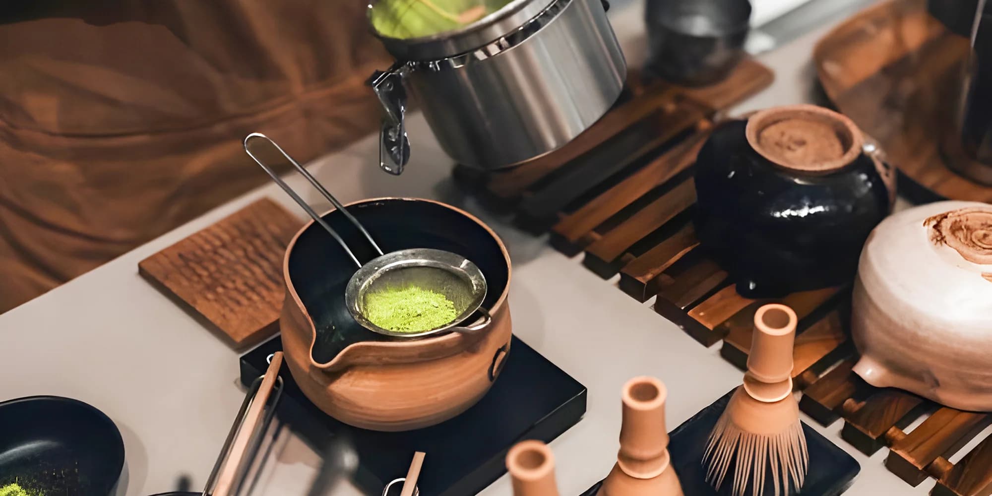 Dejte zelenou matcha čaji: praktický workshop od profesionálních baristů pro 1 i 2 osoby