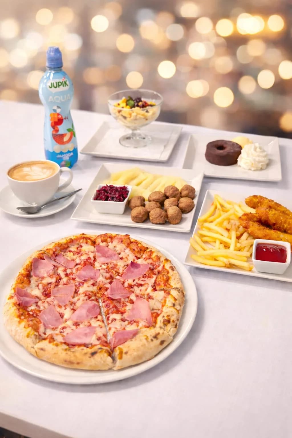 Vstupné do rodinné herny s restaurací a k tomu káva, pizza, zmrzlina a další dobroty