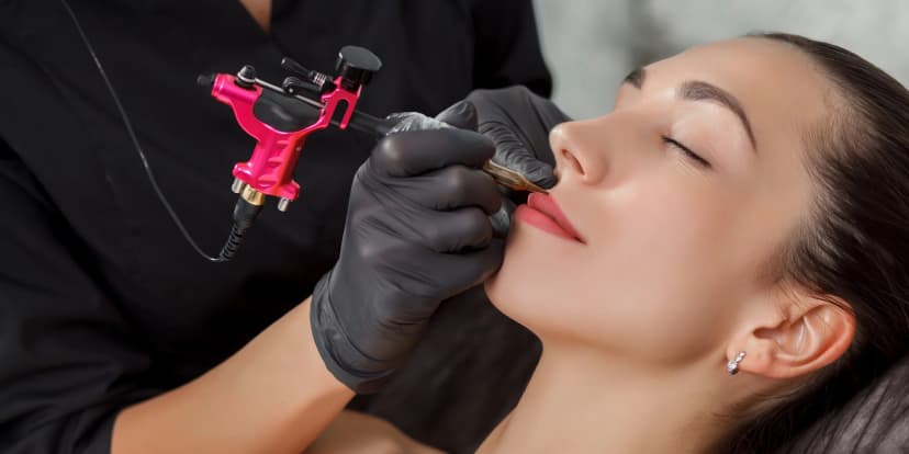 Krása i bez ranního líčení: permanentní make-up rtů nebo obočí