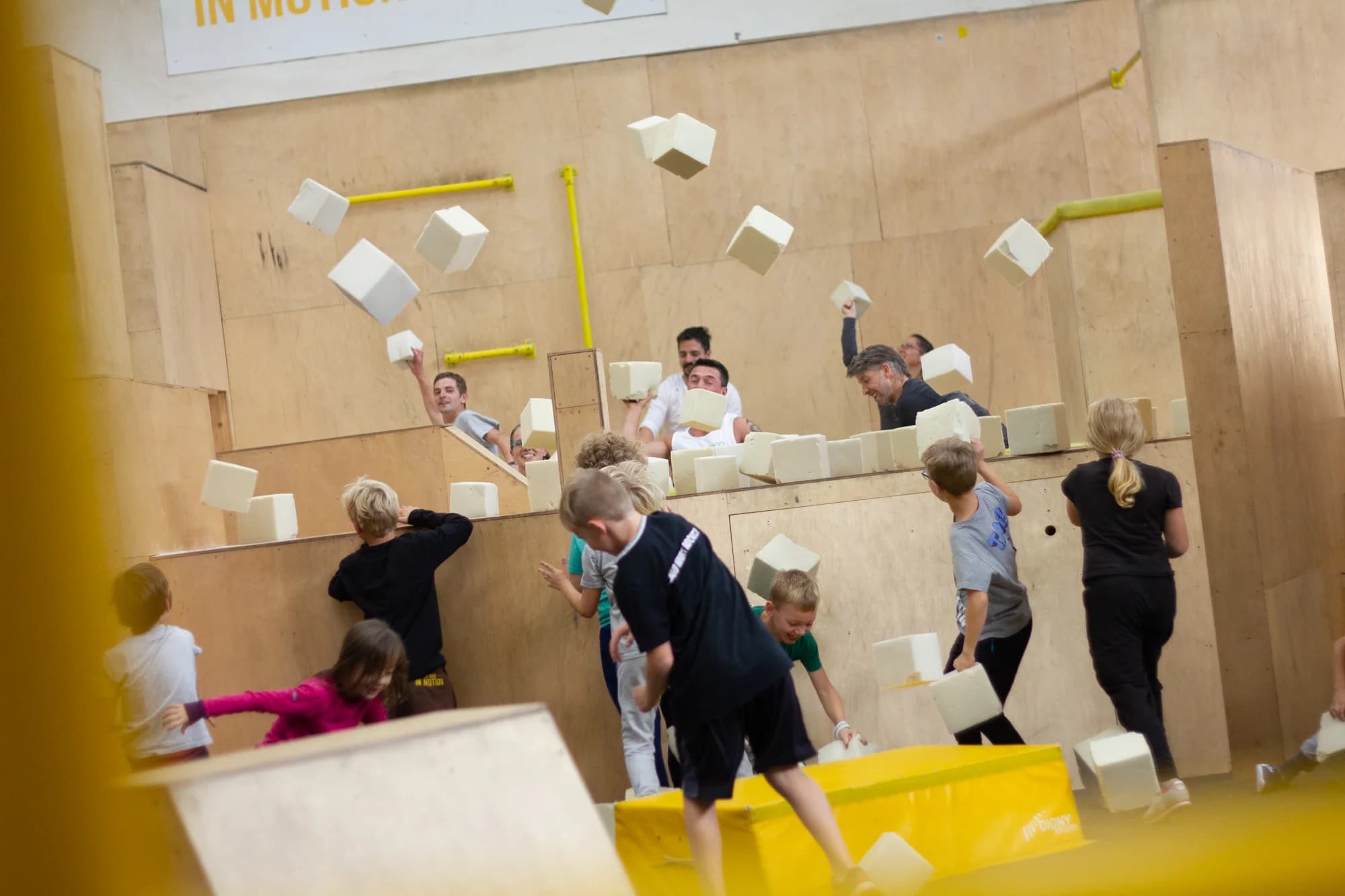 Parkour pro rodiče s dětmi: 120 minut společného tréninku v In Motion Academy