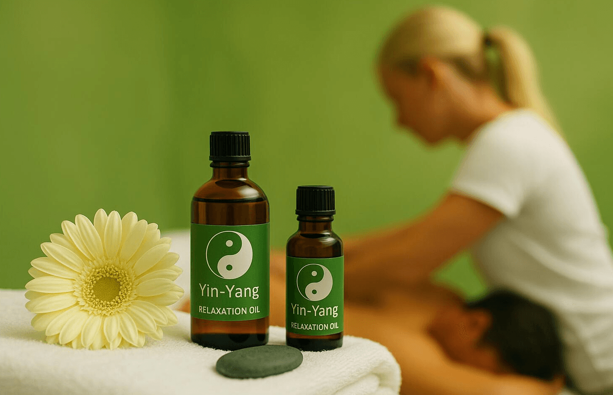 Relaxační masáž s Yin-Yang oleji - Vůně, dotek a klid pro tělo i duši