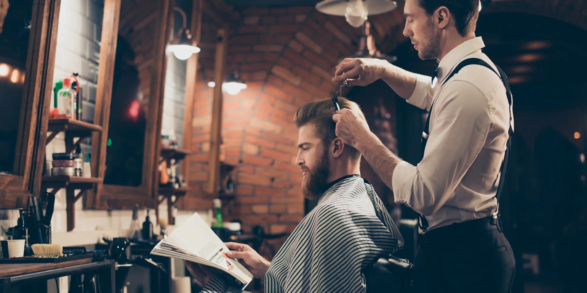 Barber péče pro pány: střih i úprava vousů a kompletní balíček