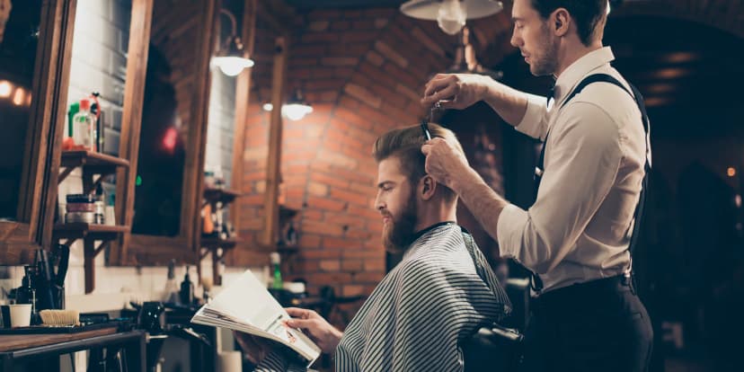 Barber péče pro pány: střih i úprava vousů a kompletní balíček