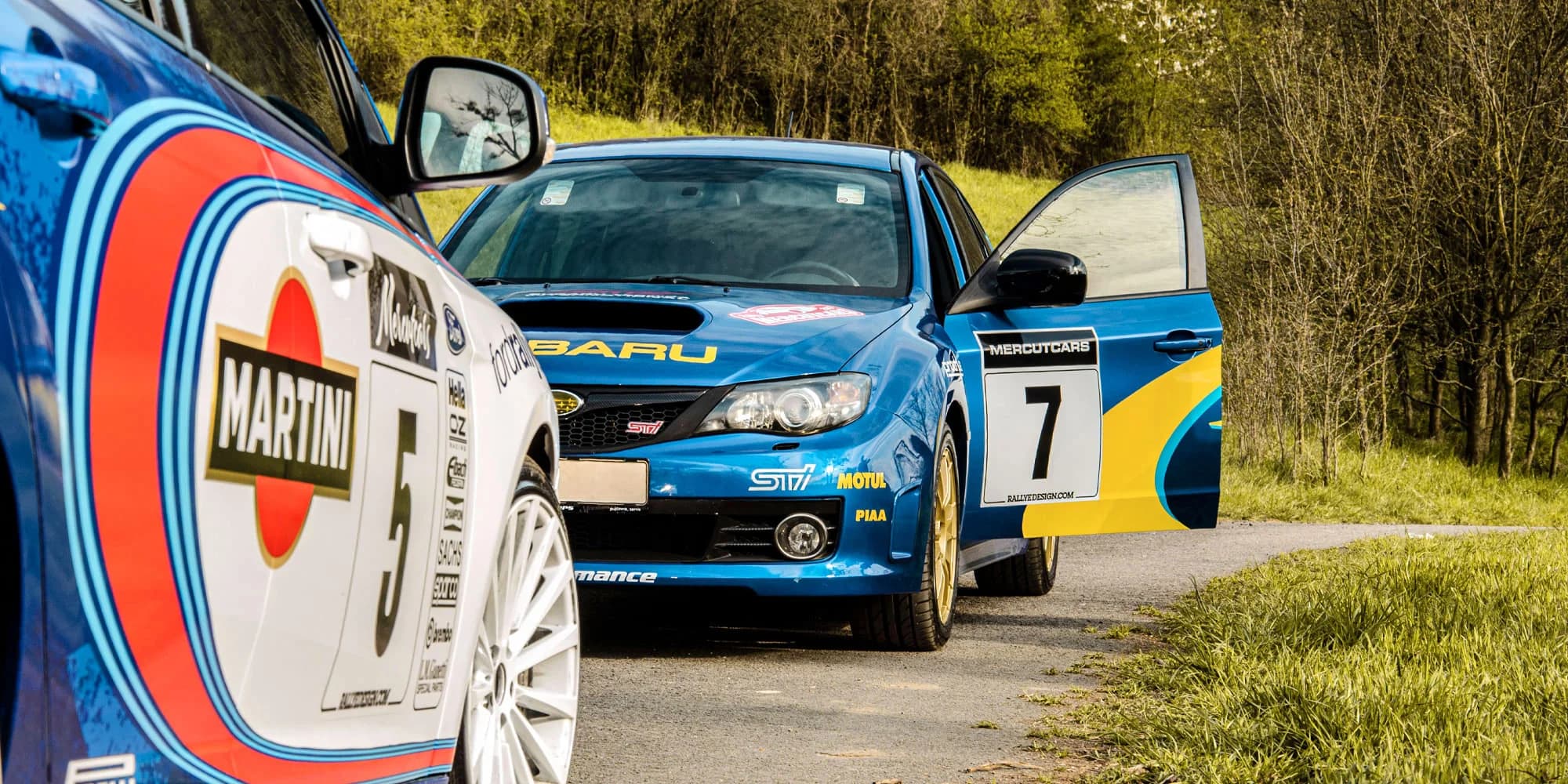 Staňte se jezdcem rallye: 30–⁠⁠⁠⁠⁠⁠60 minut i 24 hodin jízdy ve speciálně upraveném Subaru Impreza nebo Ford Focus