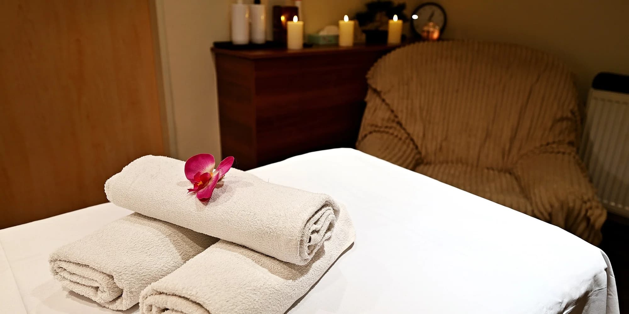30⁠–⁠110 min.odpočinku: sauna, relaxační masáže, peeling a zábaly
