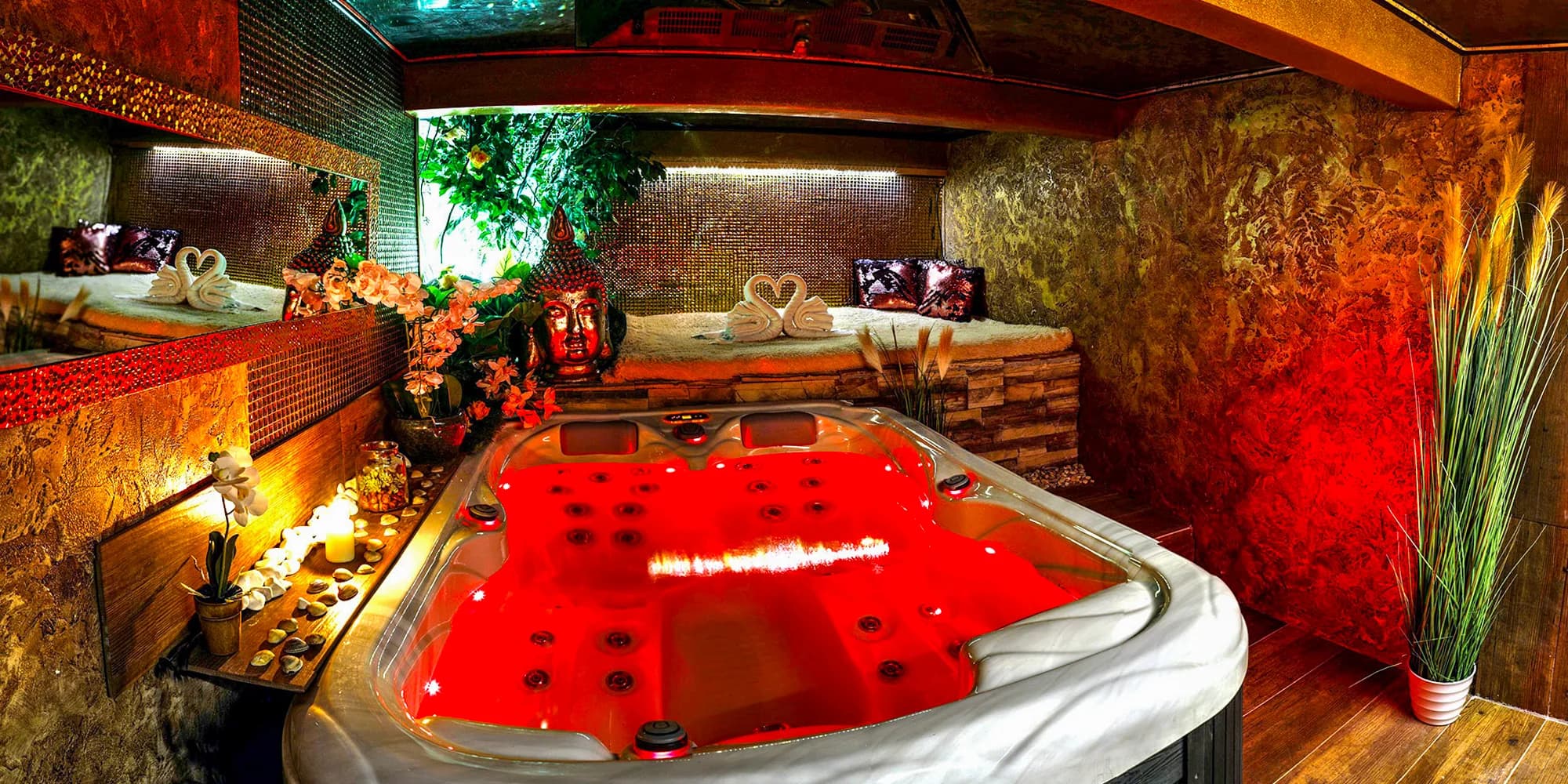 Relax ve dvou: privátní wellness ve Strašnicích –⁠⁠⁠⁠⁠⁠ vířivka, infrasauna i 13. komnata