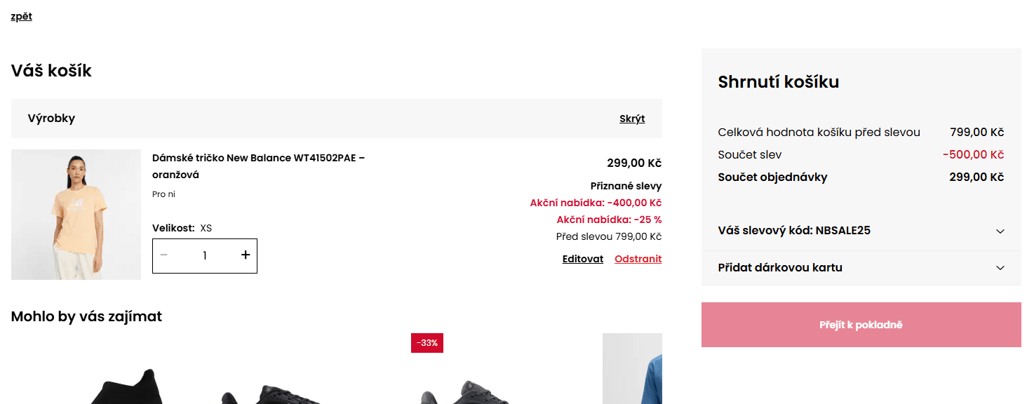 NewBalance - extra sleva 25% na výprodej